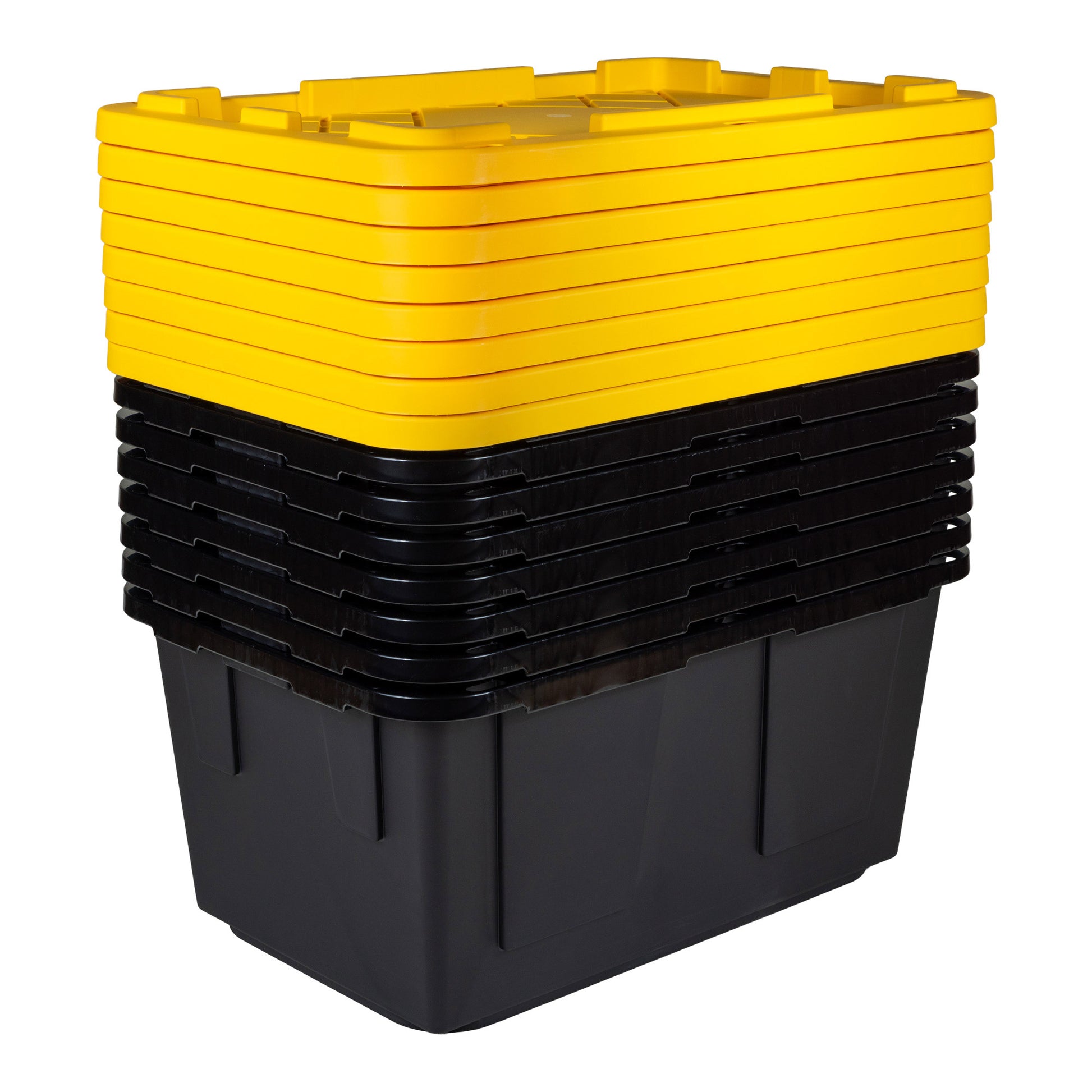 27 Gallon Storage Bin, 8-Pack