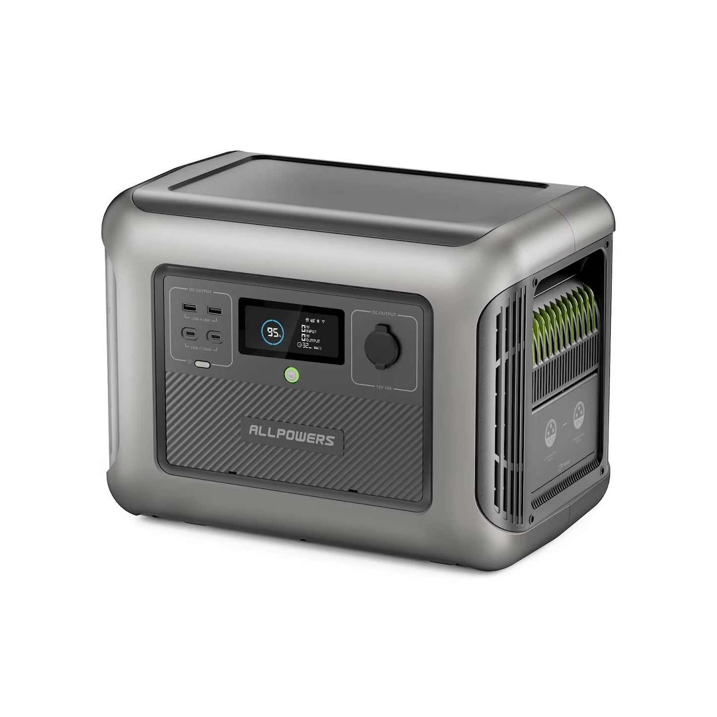 ALLPOWERS Portable Power Station Battery B1000 1152Wh Lifepo4 Batteries 1152Wh Extra Battery with Solar Generator for Outdoor