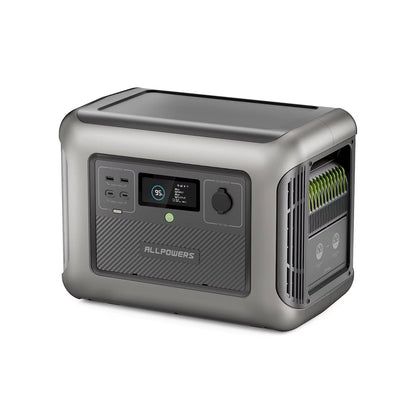 ALLPOWERS Portable Power Station Battery B1000 1152Wh Lifepo4 Batteries 1152Wh Extra Battery with Solar Generator for Outdoor
