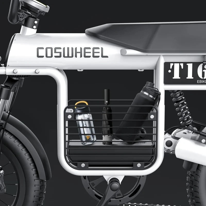 Coswheel Electric Bike Adult Road Ebike T16 Mountain Ebikes Urban Commuting Electric Bike 48V 20AH Outdoor Electric Motorcycle
