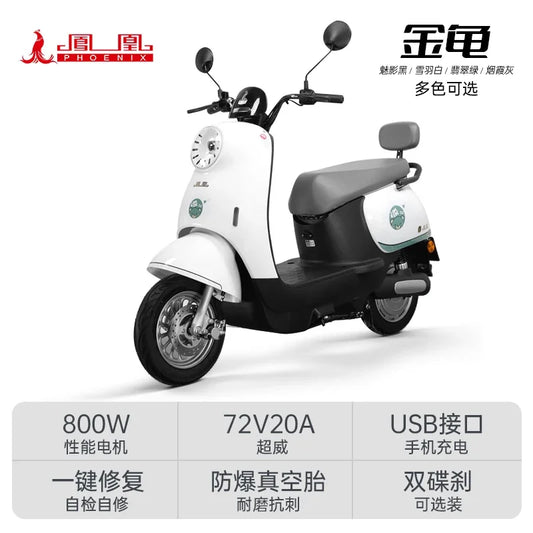ZC Electric Motorcycle New Adult Electric Motorcycle Super Long Battery Life Electric Vehicle