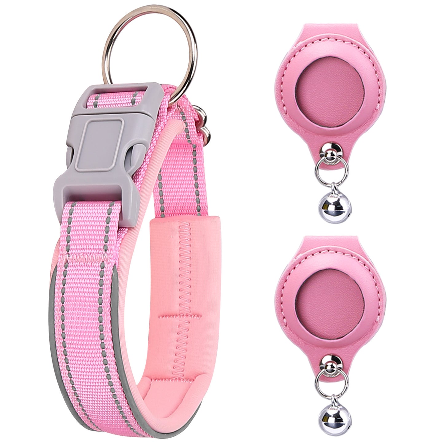 Airtag Tracker Protective Leather Case Pet Collar