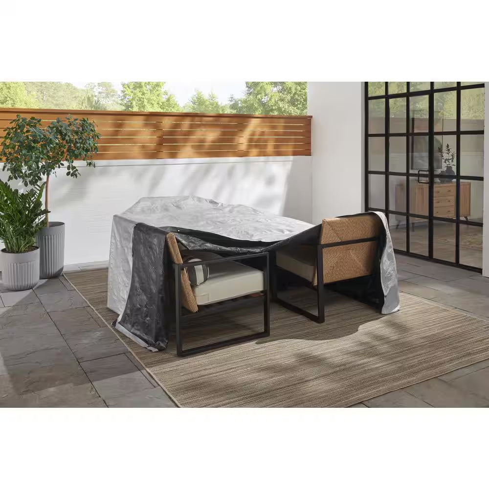 10 Ft. X 20 Ft. Black and Silver Heavy Duty Tarp