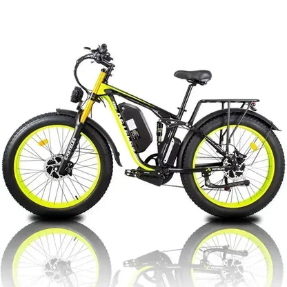 KETELES K800 Adult Mountain Electric Bicycle 2000W Motor 48V23Ah Battery Electric Bike 26 Inch Fat Tire Mountain Off-Road Ebike