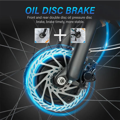 Mankeel DP-2603 Electric Bike 3000W Dual Motor 48V 25Ah Removable Battery 26" Off-Road Fat Tyre Electric Bicycles for Adult