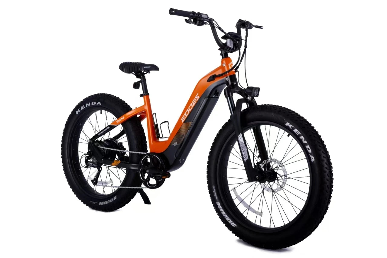 HEZZO Electric Bike for Adults 750W Peak Motor 20MPH Ebike 52V 17AH Battery Adult Electric Bicycles 26" X 4.0 Fat Tires 60 Miles