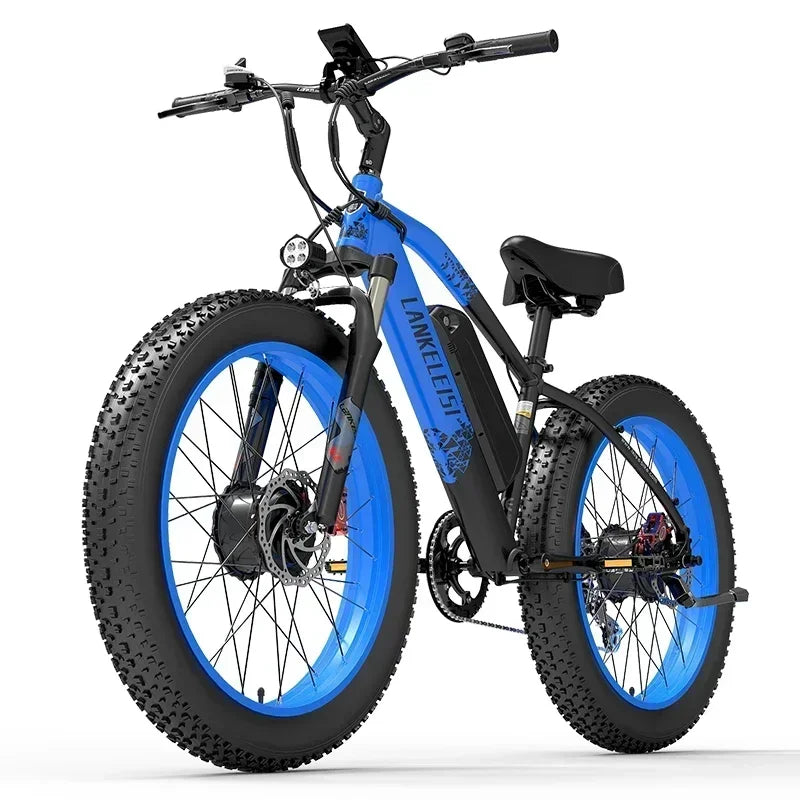 LANKELEISI MG740PLUS Electric Bike 2000W Motor 48V20AH Mountain Adult Electric Bicycles Fat Tire Full Suspension Off-Road Ebike