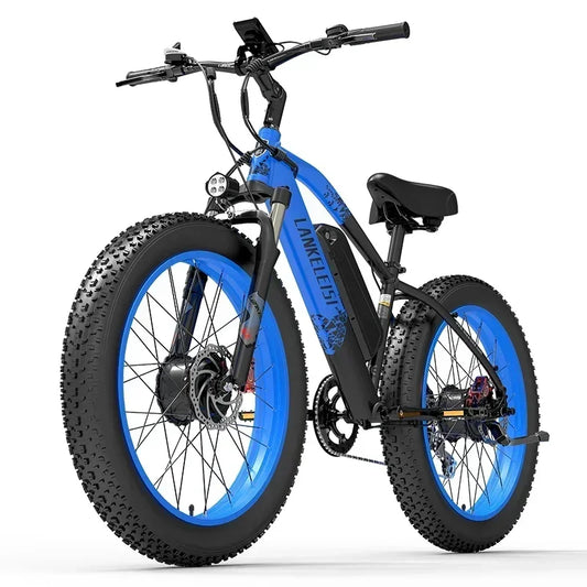 LANKELEISI MG740PLUS Electric Bike 2000W Motor 48V20AH Mountain Adult Electric Bicycles Fat Tire Full Suspension Off-Road Ebike