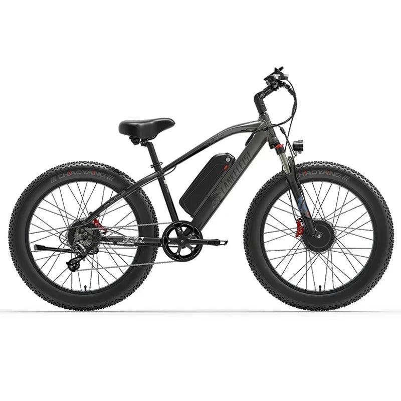 LANKELEISI MG740PLUS Electric Bike 2000W Motor 48V20AH Mountain Adult Electric Bicycles Fat Tire Full Suspension Off-Road Ebike