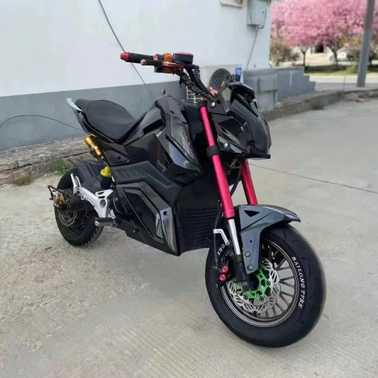 Cl'S New Z6 Electric Motorcycle 72V Electric High-Power Motorcycle Replaced by a High-Speed Electric Motorcycle Sports Car