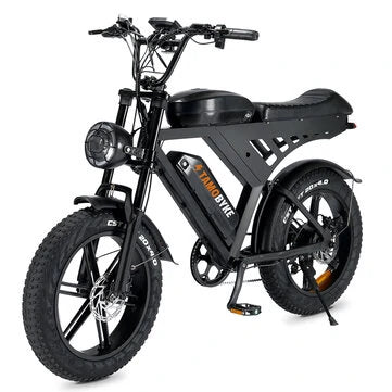[USA DIRECT] Bicicleta eléctrica QMWHELL V30 48V 15Ah*2 Batería dual 500W (pico 750W) Bicicleta eléctrica 20 pulgadas Alcance de kilometraje 80-100KM Carga máxima 150KG 