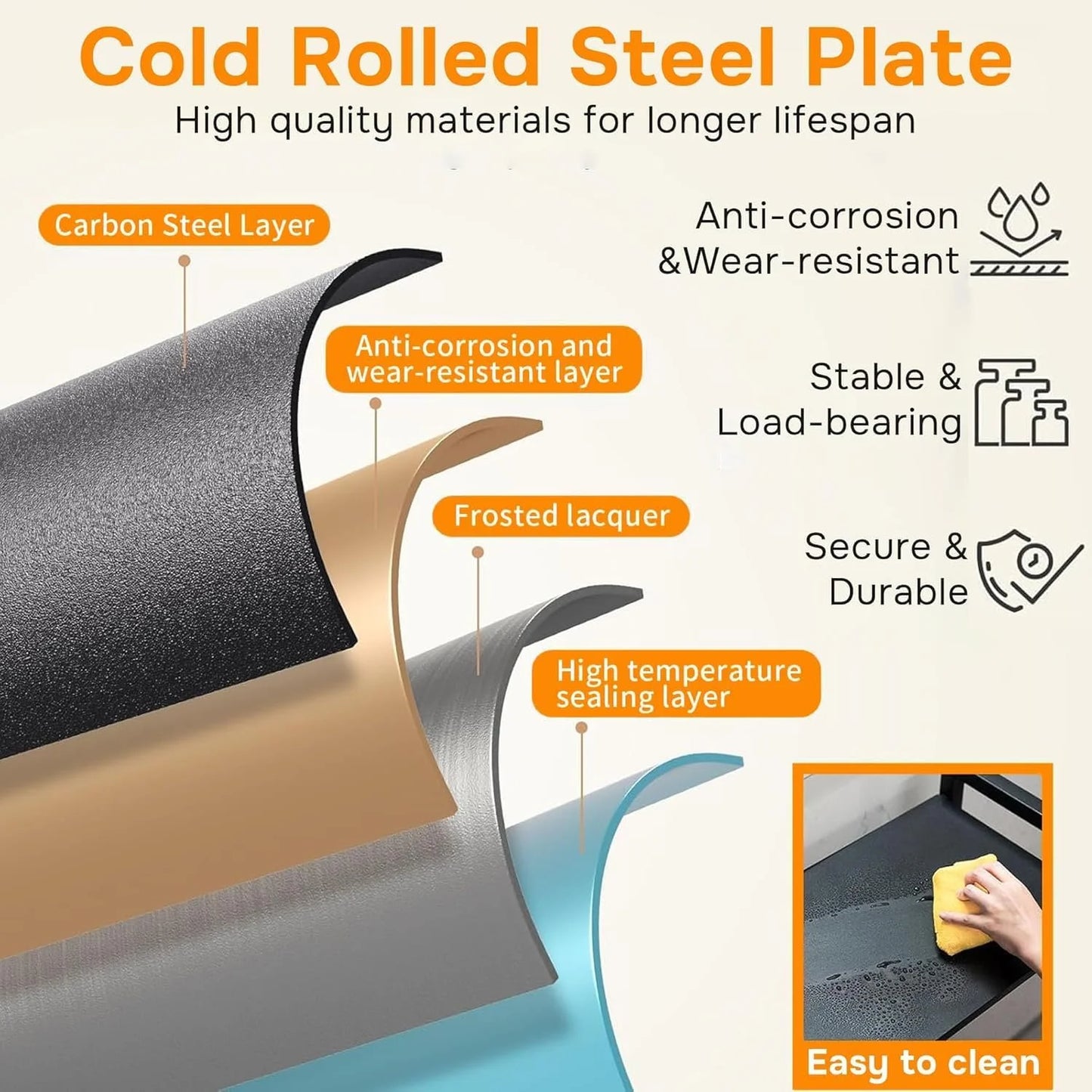 40''W Garage Shelving Heavy Duty Garage Storage Shelves, 3000 LBS Adjustable 5 Tier Industrial Shelving Unit, Metal Utility Shelf for Basement, Warehouse and Workshop (63''Hx40''Wx14''D, Black)