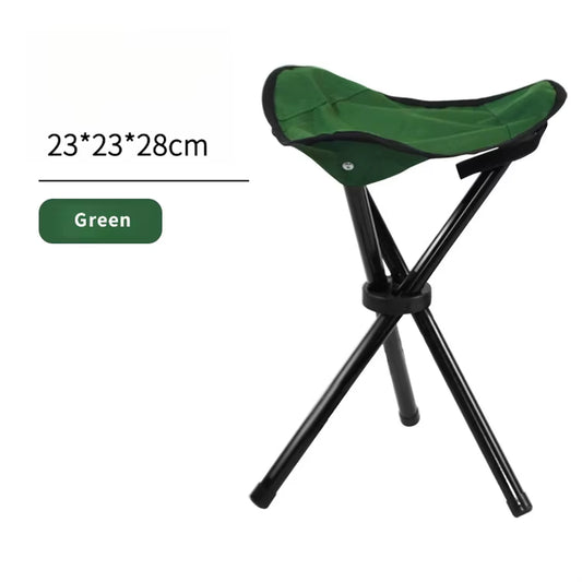 Outdoor Small Folding Triangular Stool Fishing Chairs Camping Multifunction Benches Foldable Stools Household Daily Park Chairs
