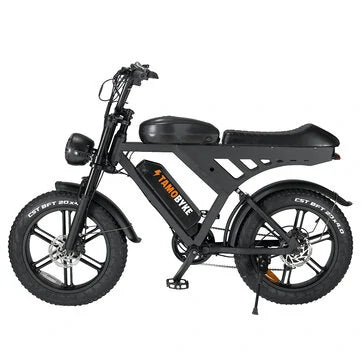 [USA DIRECT] Bicicleta eléctrica QMWHELL V30 48V 15Ah*2 Batería dual 500W (pico 750W) Bicicleta eléctrica 20 pulgadas Alcance de kilometraje 80-100KM Carga máxima 150KG 