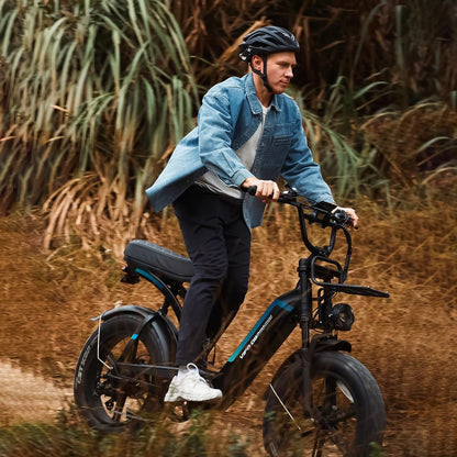 OUXI Electric Bike for Adults, 20" Ebike 750W 31 MPH, 48V 20Ah Battery, Mountain Bike UL2849