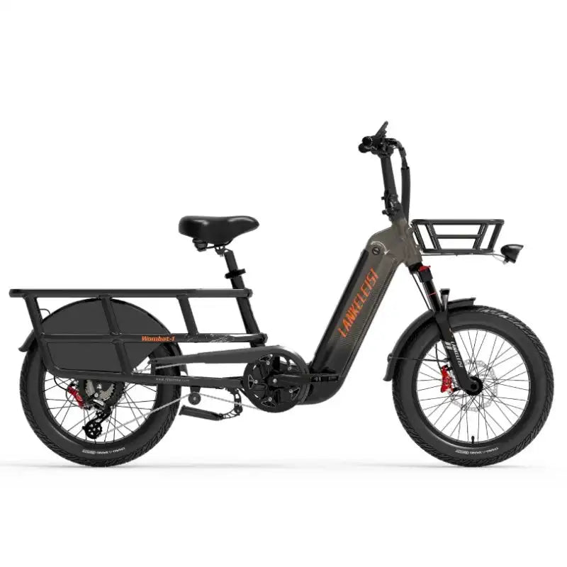 LANKELEISI Wombat-1 20" Cargo Electric Bike 1000W Motor 48V 20Ah Battery