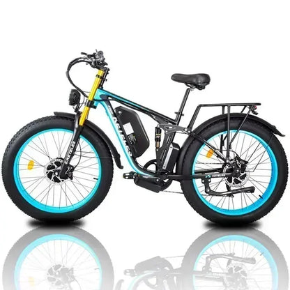 KETELES K800 Adult Mountain Electric Bicycle 2000W Motor 48V23Ah Battery Electric Bike 26 Inch Fat Tire Mountain Off-Road Ebike