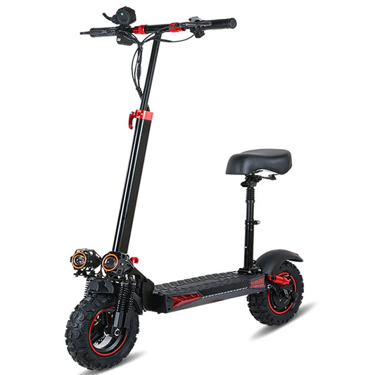 800W E-Scooter Adult City Commuting Folding Electric Scooter 48V 18AH Foldable Electric Scooter with Seat E-Scooter