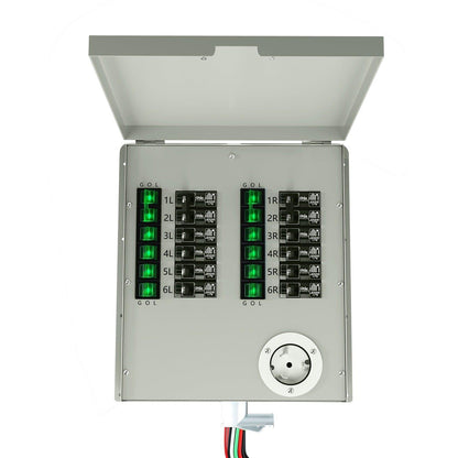 Nature's Generator 12-Circuit 120/240V 50A Non-Automatic Power Transfer Switch