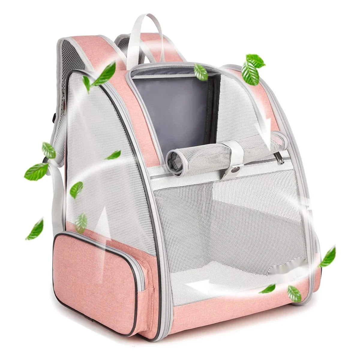 Pet Carrier Bag Breathable Foldable Portable Cat Backpack Outdoor Travel Transport Bag For Cats And Puppy Carrying Pet Supplies
