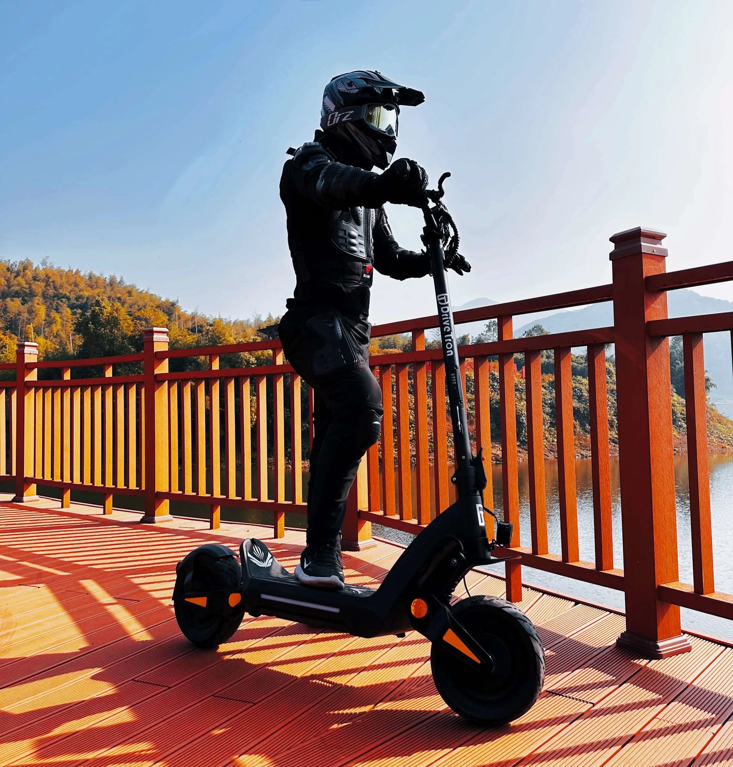 USA Warehouse DT06 EU Warehouse 4400W 11Inch IPX5 Hydraulic Suspension Brake Dual Motor Foldable off Road Electric Scooter
