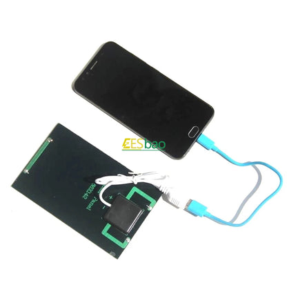 USB Solar Panel Outdoor 5W 5V Portable Solar Charger Pane Climbing Fast Charger Polysilicon Travel DIY Solar Charger Generator
