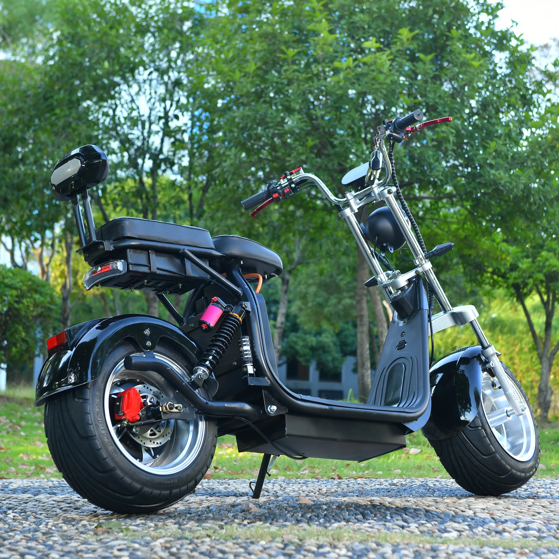 Citycoco Electric Motorcycle 4000W Powerful Motor 18 Inch Tire Max Speed 70-80KM/H 60V25AH Battery Charging Mileage 40-60KM