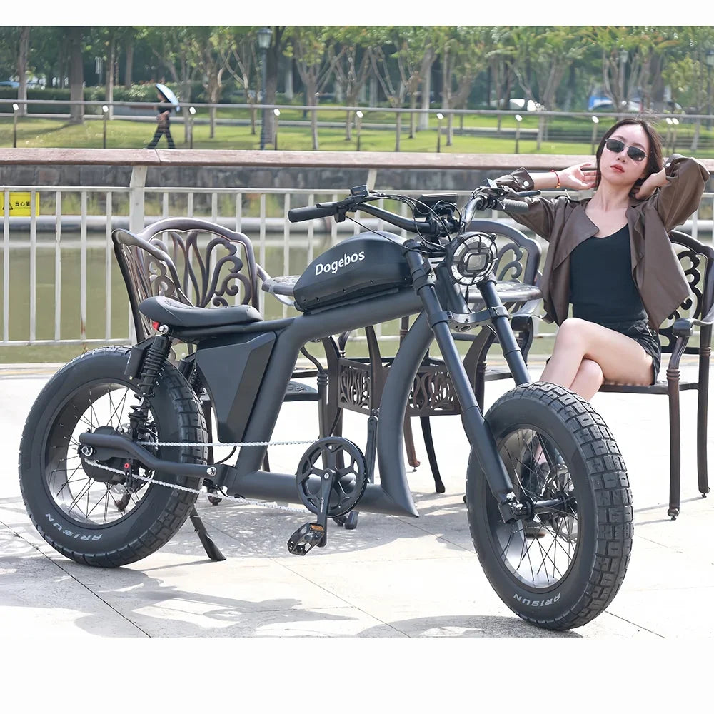 2024 Electric Bike with 750W Bafang Motor 48V27Ah Removable Lithium Battery Fat Tire Electric Bicycles Electric Moped E Bike
