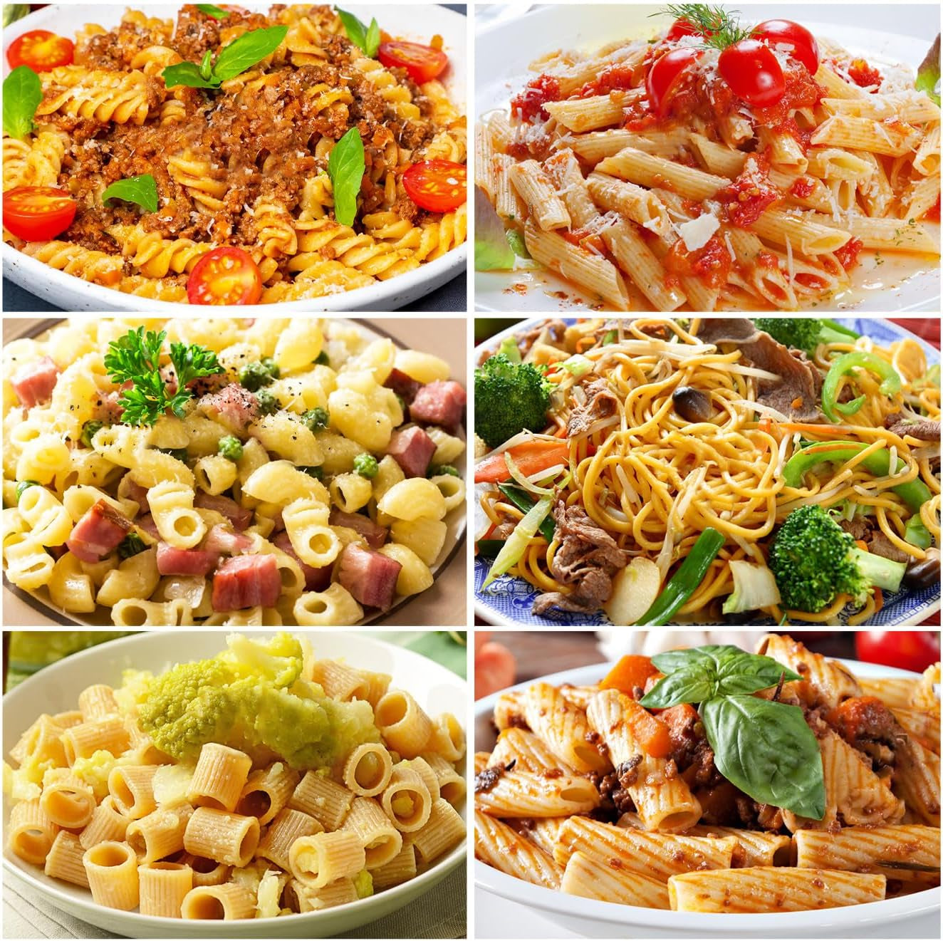 Pasta Maker Attachment for Kitchenaid Stand Mixer with 6 Interchangeabl