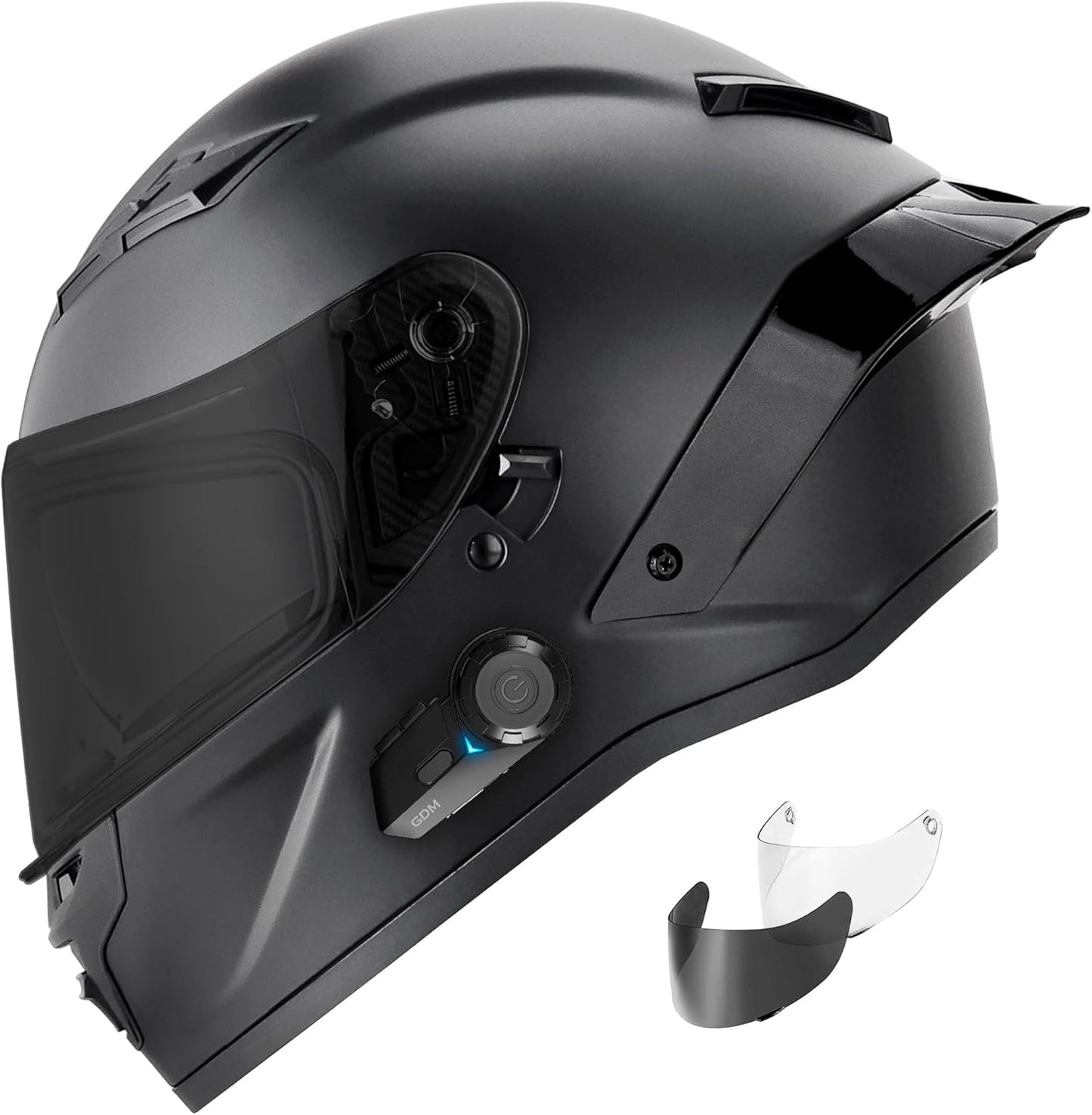 GDM Demon Motorcycle Helmet with Bluetooth