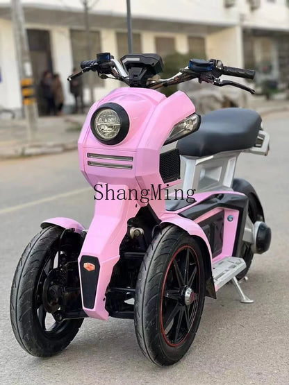 ZYH Three-Wheeled New Electric Motorcycle Battery Car Men'S and Women'S Sports Car Off-Road Vehicle