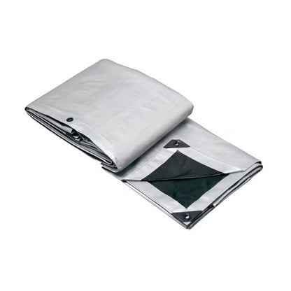10 Ft. X 20 Ft. Black and Silver Heavy Duty Tarp
