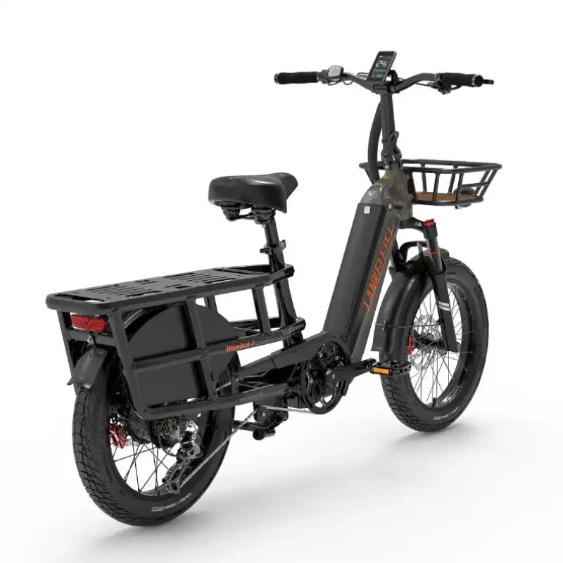 LANKELEISI Wombat-1 20" Cargo Electric Bike 1000W Motor 48V 20Ah Battery