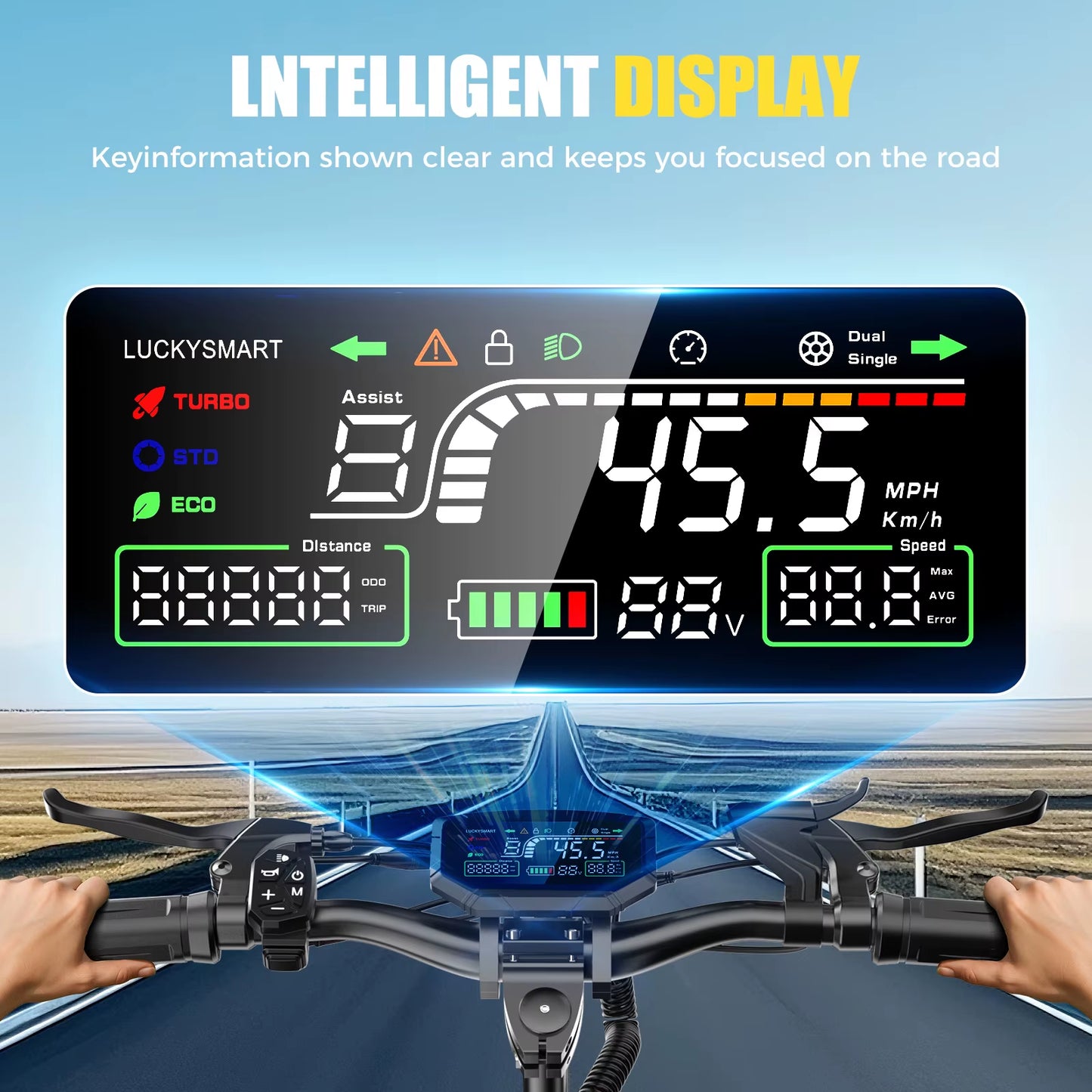NEW 1600W Adult Foldable Electric Scooter Dual Brakes Long Endurance 11Inch Off-Road Tires High Performance Commute E-Scooter