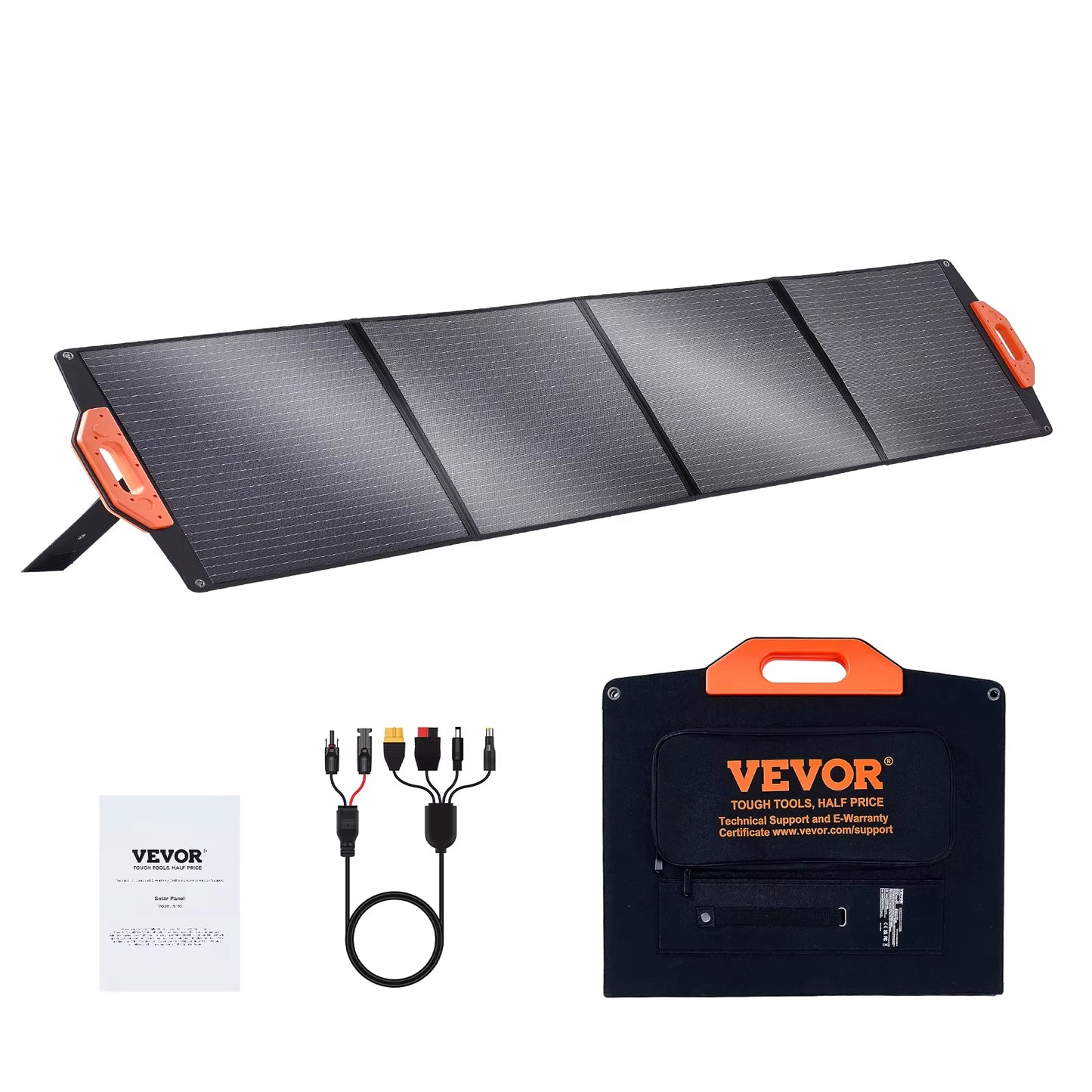 Succebuy Monocrystalline Solar Panel Foldable ETFE Charger Efficiency Panel Waterproof for Power Stations Camping Hiking
