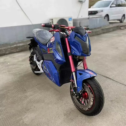Cl'S New Z6 Electric Motorcycle 72V Electric High-Power Motorcycle Replaced by a High-Speed Electric Motorcycle Sports Car