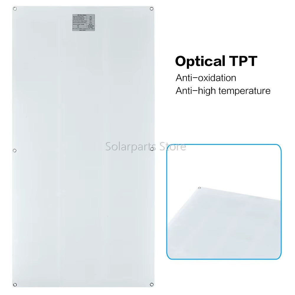 200 Watt Solar Panel Kit 12V / 24V 20A Charge Controller Extension Cable 200W Flexible Solar Panels Module for Battery Charger