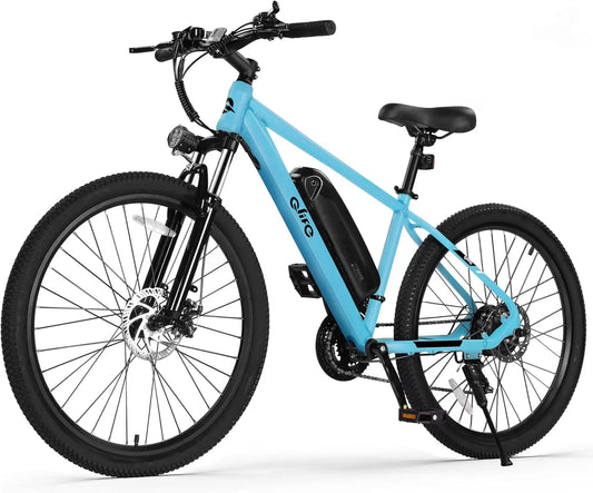 Adult Electric Bicycle -21 Speed Mountain Light Electric Bicycle, Equipped with Peak 750W 22MPH Brushless Motor, 375Wh