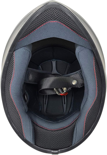 GDM Motorcycle Protective Gear Bundle (Premium Pack) - Helmet, Jacket, Gloves, Shields, Backpack (Large)