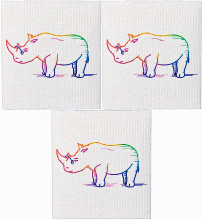 Swedish Dishcloths – Eco-Friendly Reusable Kitchen Towels – 10 Pack Cleaning Cloths for Dishes, Counters & Surfaces – Super Absorbent, Compostable, Zero-Waste Alternative