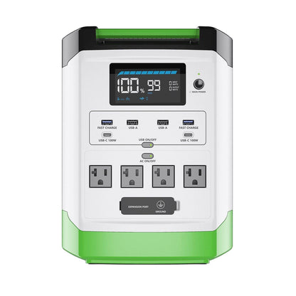 Nature's Generator Lithium 1800 Solar Generator and Transfer Switch